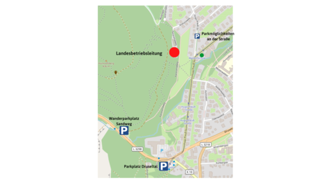 Anfahrt Landesbetriebsleitung in Kassel Anfahrt Landesbetriebsleitung in Kassel