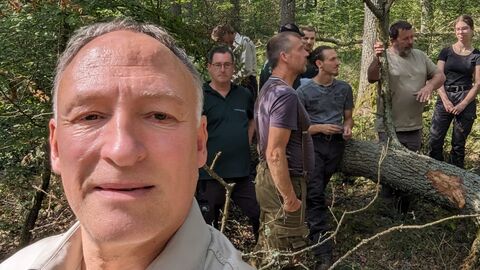 Teilnehmerrinnen und Teilnehmer der Exkursion