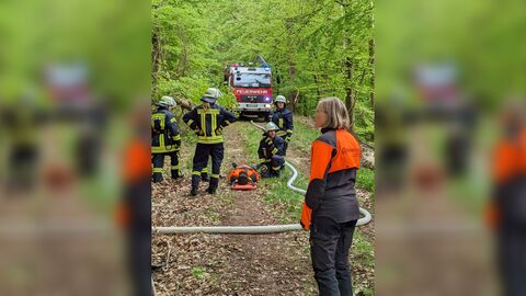 Waldbrandübung im Forstamt Bad Schwalbach Waldbrandübung im Forstamt Bad Schwalbach