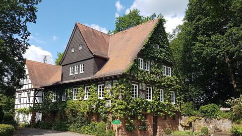 Fachwerkhaus des Forstamtes Frankenberg-Vöhl