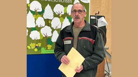 Auf dem Bild sehen Sie Joachim Göbel