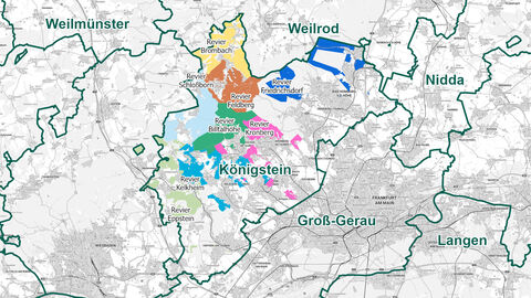 Karte Revierübersicht