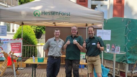 Das Team des Forstamts Romrod